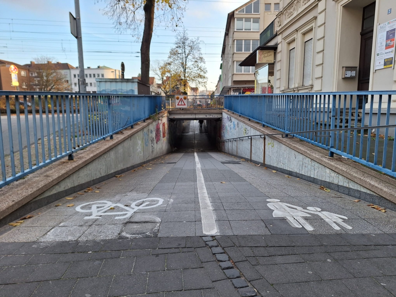 Wie sicher ist die Borchener Straße für Radfahrende?